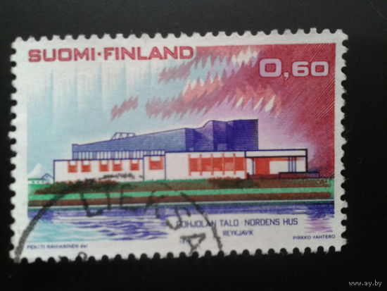 Финляндия 1973 северное сияние