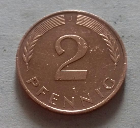 2 пфеннига, Германия 1995 J