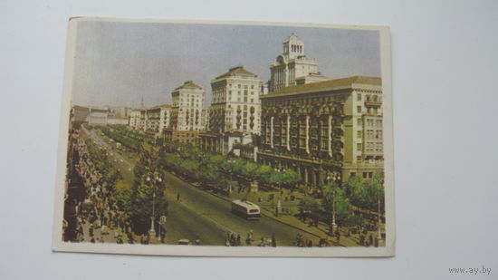 Киев 1959 г.  ( троллейбус )