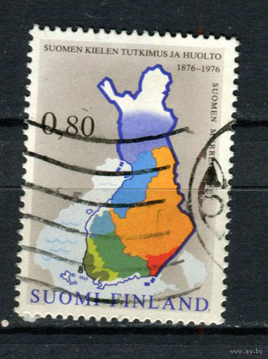 Финляндия - 1976 - 100 лет обществу финского языка - [Mi. 784] - полная серия - 1 марка. Гашеная.  (Лот 157AV)