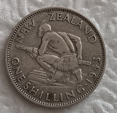 Новая Зеландия 1 шиллинг 1943