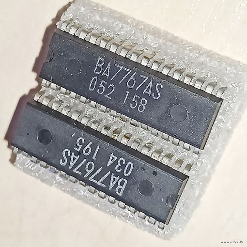 BA7767AS. Процессор сигналов звука видеомагнитофона. (8-13V) аудиопроцессор. SDIP32. BA7767S BA7767A BA7767