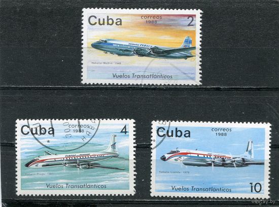 Куба. 40 лет первой кубинской авиалинии
