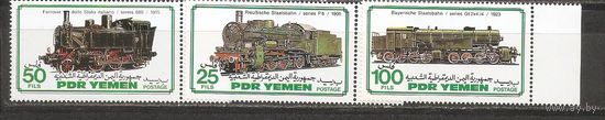 Йемен 1983 Локомотивы