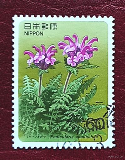 Япония, 1м гаш. цветы-12
