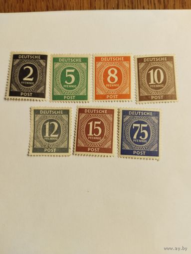 Германия  1948 ( Амер.и Брит.зона)