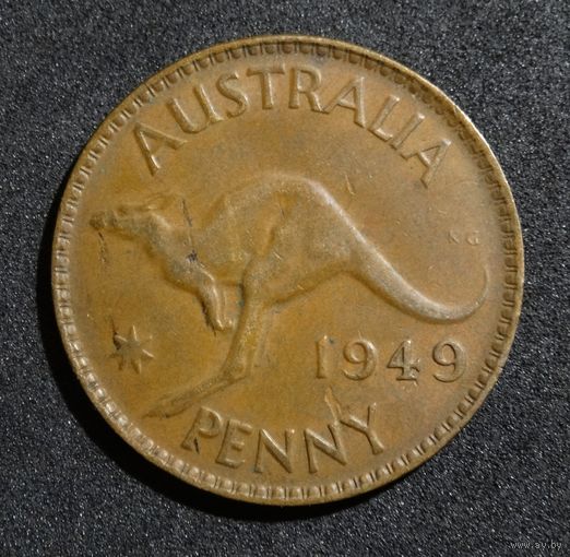 Австралия 1 пенни, 1949г. KM#43