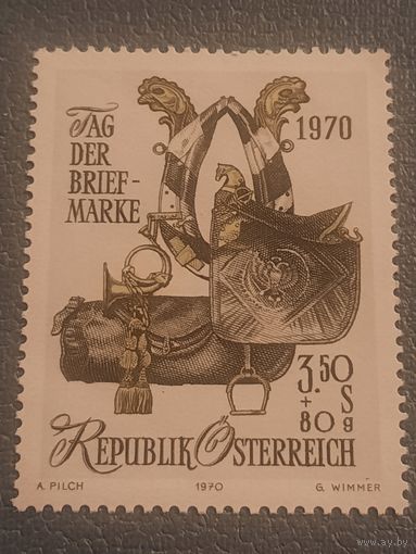Австрия 1970. Tag Der Brief Marke