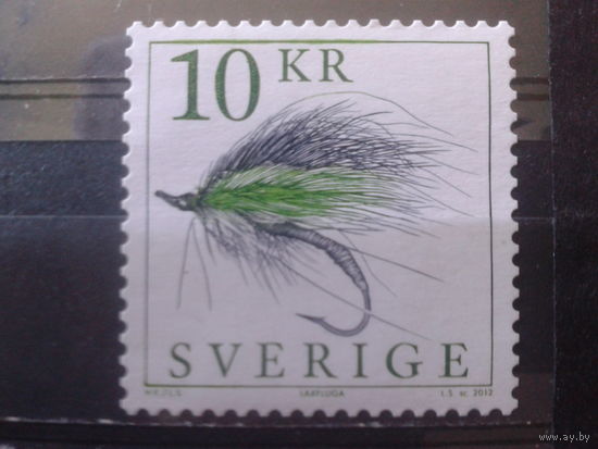 Швеция 2012 Рыбалка, искусственная муха* Михель-2,2 евро