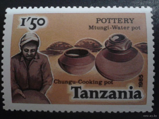 Танзания 1985 гончарство