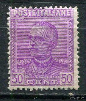 Королевство Италия - 1928/1929 - Виктор Эммануил III 50С - [Mi.284] - 1 марка. MH.  (Лот 70EL)-T2P18