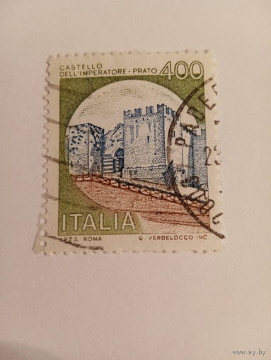 Италия 1980. Замки. Castello Dellimperatore Prato
