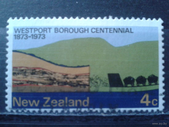 Новая Зеландия 1973 100 лет западному порту