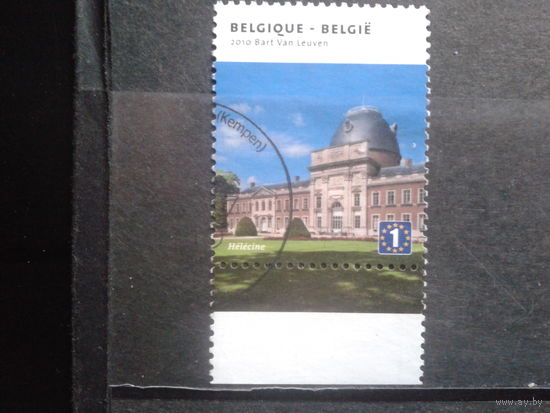 Бельгия 2010 Архитектура, марка из блока