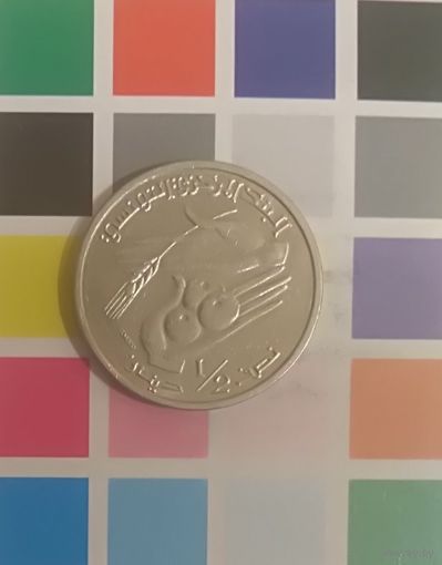 Тунис 0.5 динара 2013