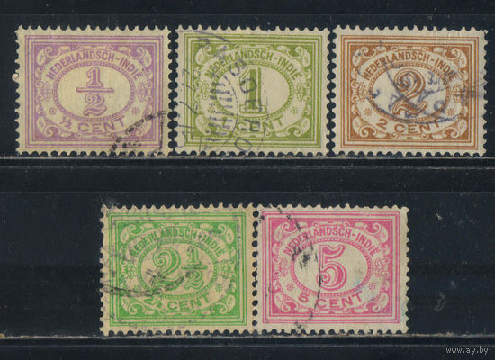 NL Колонии Нидерландская Индия 1912 Номинал Стандарт #107-10,113