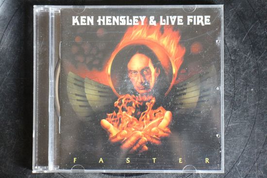 Ken Hensley & Live Fire – Faster (2011, CD)