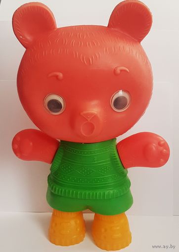 Большая игрушка СССР пластмассовая, 70-80-е годы, 31 см