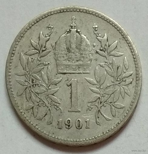 Австрия 1 крона 1901 г.