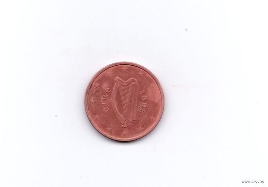 2 евроцента 2008 Ирландия. Возможен обмен