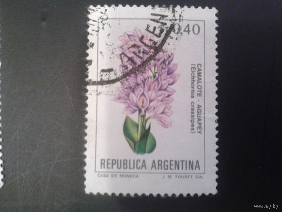 Аргентина 1983 Цветы 0,40