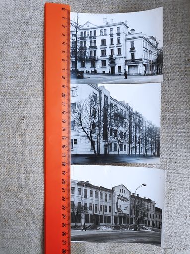 Фотографии. Разные здания, конец 70-х гг. ХХ века, Минск.