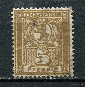 Германия - Берлин (B.) - Местные марки - 1906 - Герб 5Pf - [Mi.80] - 1 марка. Гашеная.  (Лот 74Dc)