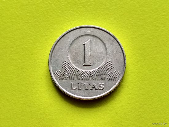 Литва. 1 лит 2001. (2).