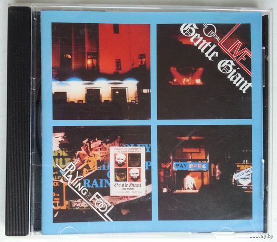 CD Gentle Giant – Live - Playing The Fool (2000)