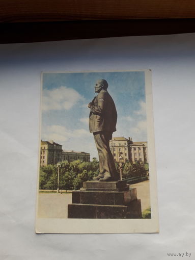 Открытки Могилев памятник Ленину