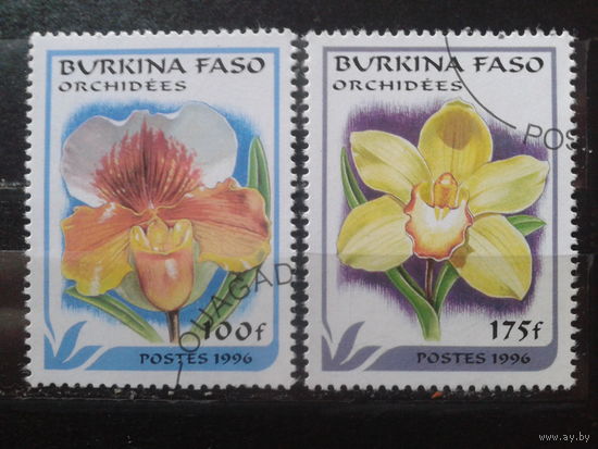 Буркина Фасо 1996 Орхидеи