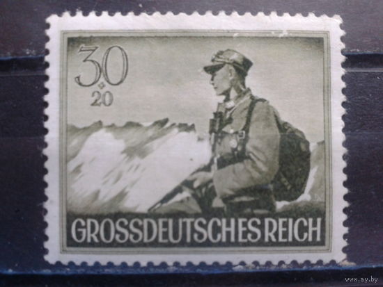 Германия Рейх 1944  Альпийский стрелок концевая*