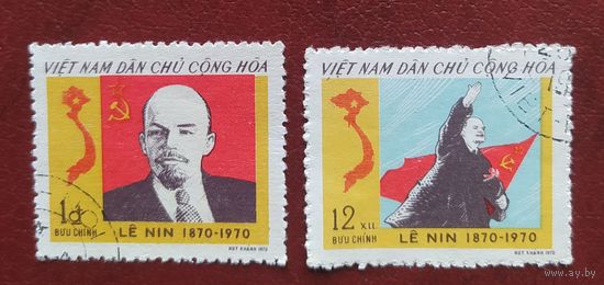 Вьетнам 1970 100л рожд. Ленина.