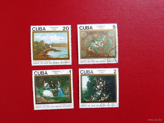 Живопись Национального музея 1989 год Куба