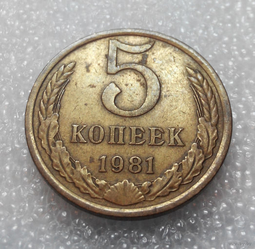 5 копеек 1981 года СССР #01