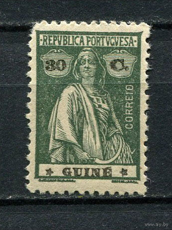 Португальские колонии - Гвинея - 1922/1926 - Жница 30С  - [Mi.183] - 1 марка. MNH, MLH.  (Лот 98Dv)