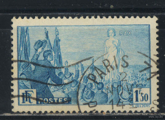 Франция 1936 Мирное сотрудничество #328