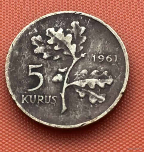 125-18 Турция, 5 курушей 1961 г.