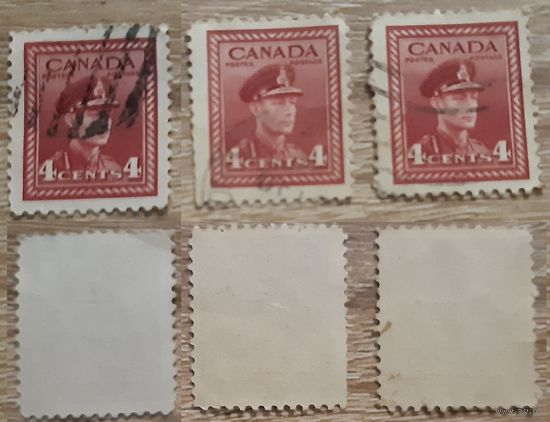 Канада 1943 Король Георг VI. 4С