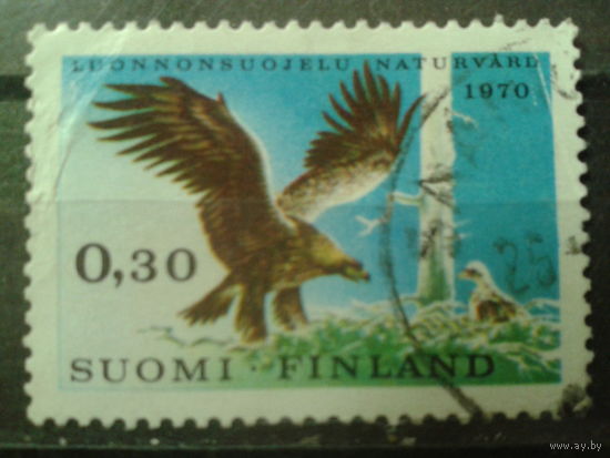 Финляндия 1970 Хищная птица
