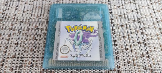 Pokemon Crystal Nintendo Gameboy Color