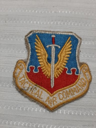 Нарукавный знак ТАКТИЧЕСКОГО ВОЗДУШНОГО КОМАНДОВАНИЯ ВВС США.