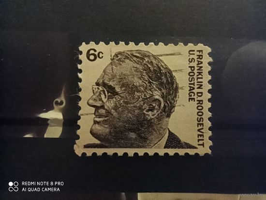 США 1966, Франклин Делано Рузвельт (1882-1945), 32-й президент