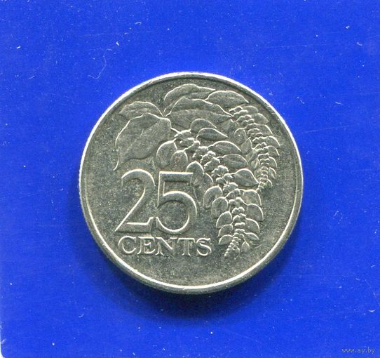 Тринидад и Тобаго 25 центов 2005