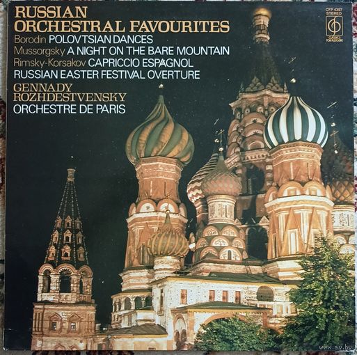 Gennady Rozhdestvenski, Orchestre De Paris – Russian Orchestral Favourites