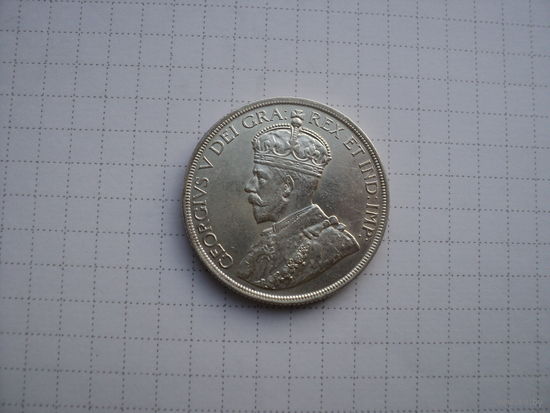 Канада 1 доллар 1936, серебро