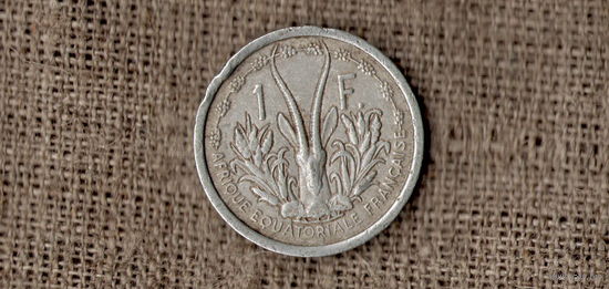 Французская Экваториальная Африка 1 франк 1948 /фауна/ (МР)