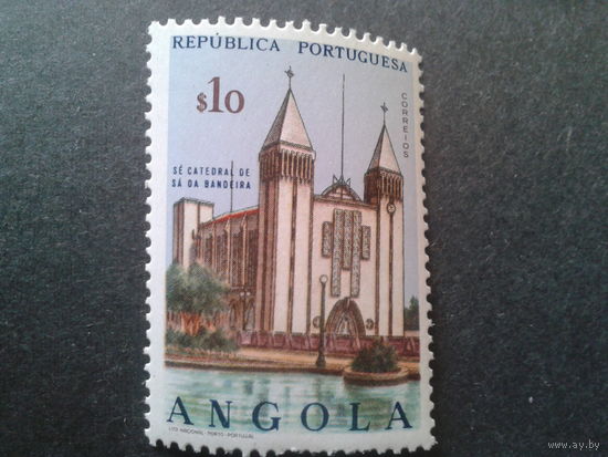 Ангола, колония Португалии 1963 кирха
