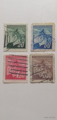 Чехословакия 1945. Веточка лайма
