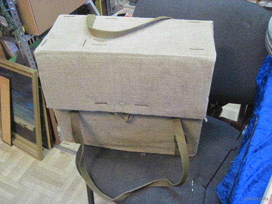 Короб картонно-брезентовый 40х35х17 см.